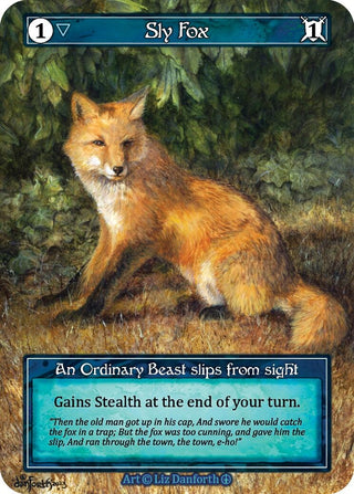 Sly Fox (Foil) [ART] - Sorcery: Contested Realm Single