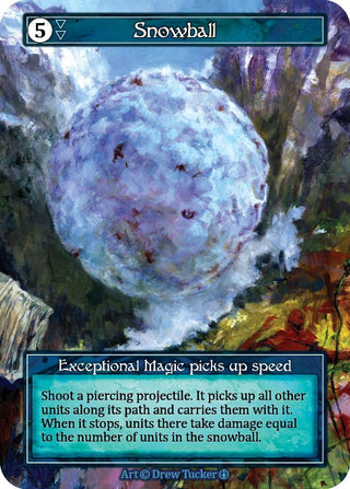 Snowball (Foil) [ART] - Sorcery: Contested Realm Single