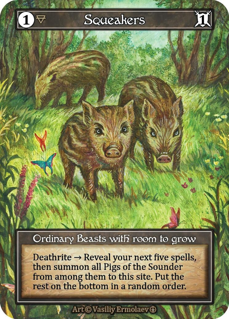 Squeakers (Foil) [ART] - Sorcery: Contested Realm Single
