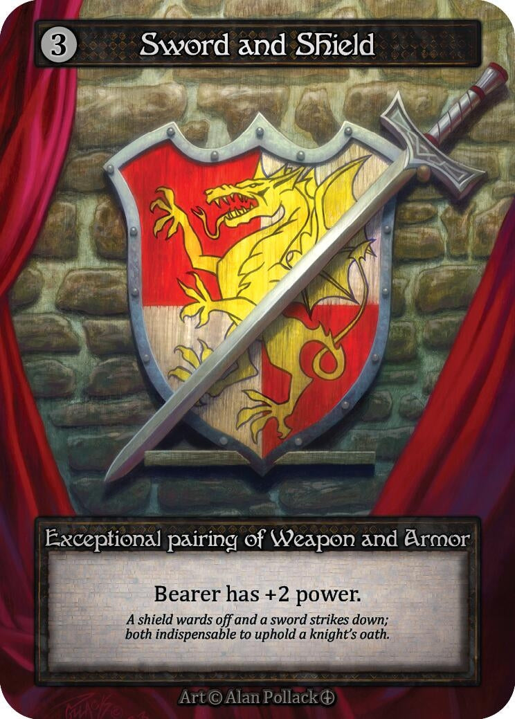 Sword and Shield [ART] - Sorcery: Contested Realm Single