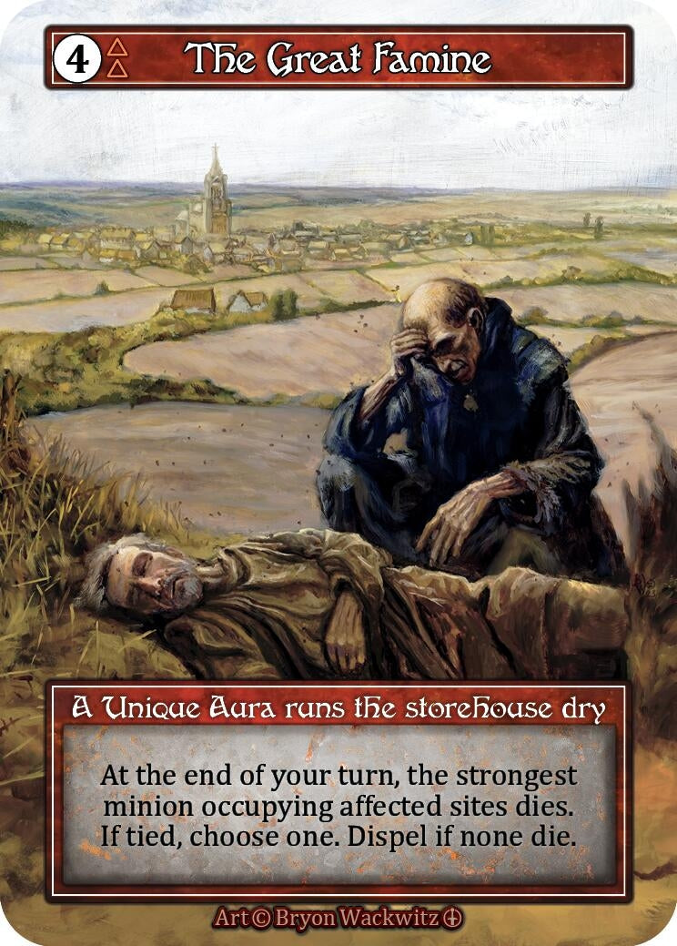 The Great Famine (Foil) [ART] - Sorcery: Contested Realm Single