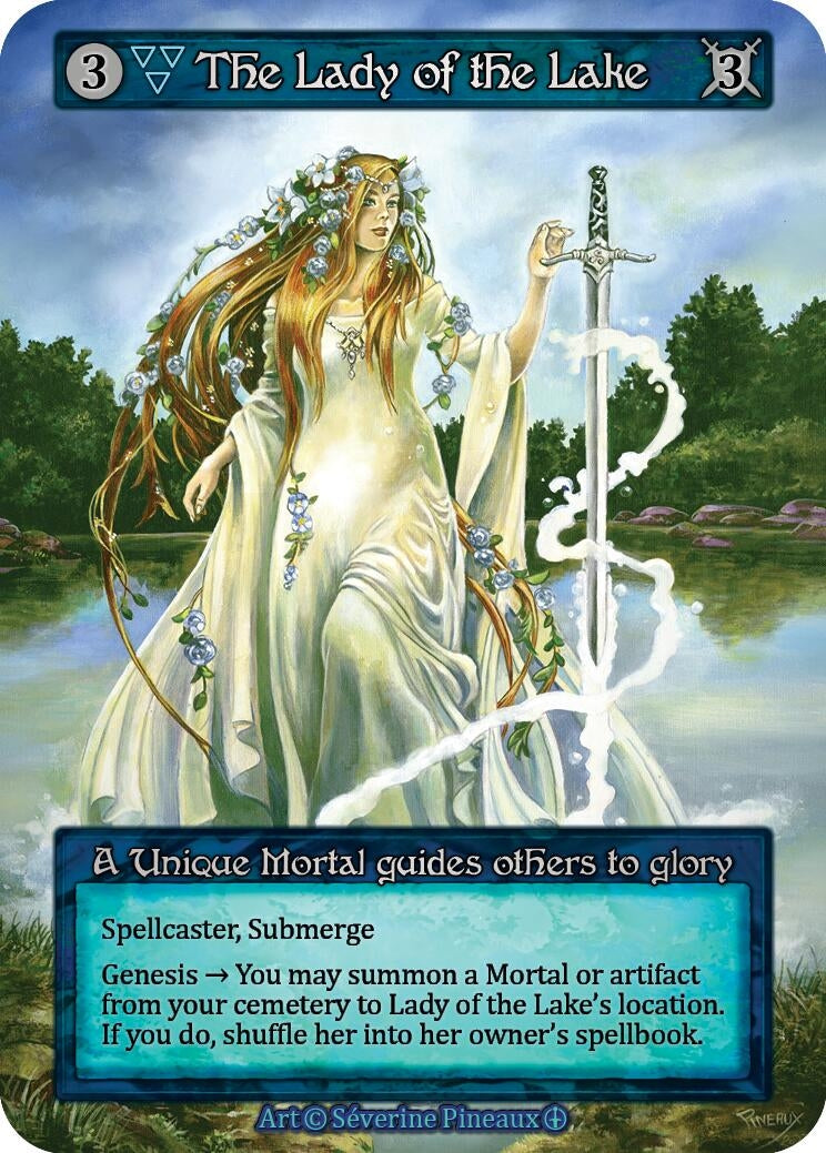 The Lady of the Lake [ART] - Sorcery: Contested Realm Single