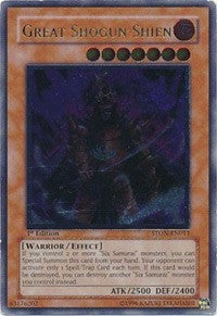 Great Shogun Shien (UTR) (13) - YuGiOh Single