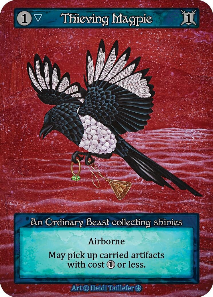 Thieving Magpie [ART] - Sorcery: Contested Realm Single