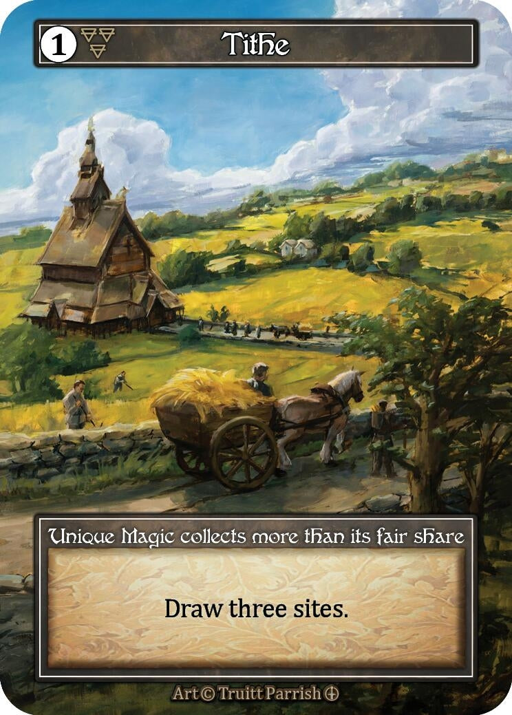 Tithe (Foil) [ART] - Sorcery: Contested Realm Single