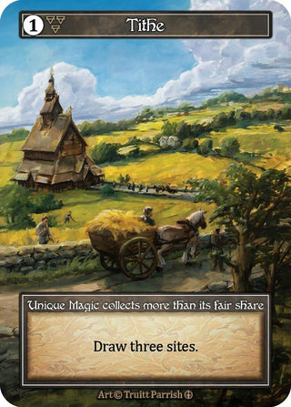 Tithe (Foil) [ART] - Sorcery: Contested Realm Single