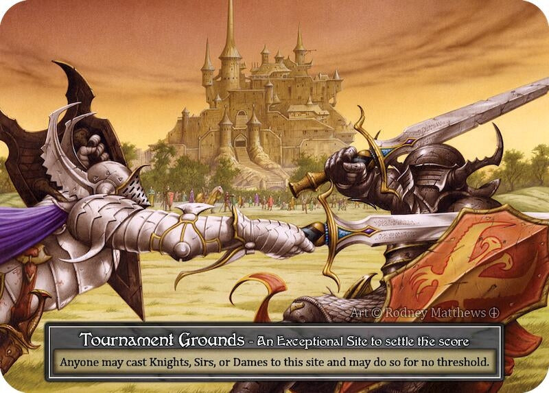 Tournament Grounds (Foil) [ART] - Sorcery: Contested Realm Single