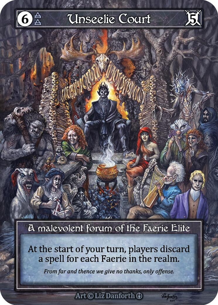 Unseelie Court (Foil) [ART] - Sorcery: Contested Realm Single