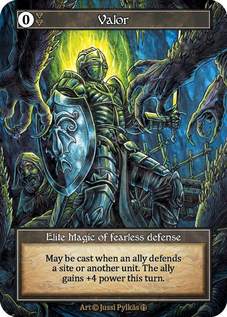 Valor (Foil) [ART] - Sorcery: Contested Realm Single
