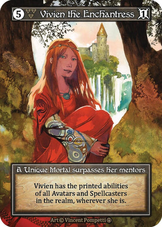 Vivien the Enchantress (Foil) [ART] - Sorcery: Contested Realm Single