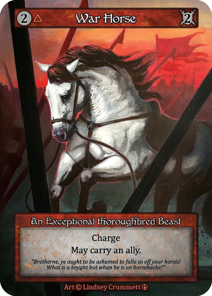 War Horse [ART] - Sorcery: Contested Realm Single
