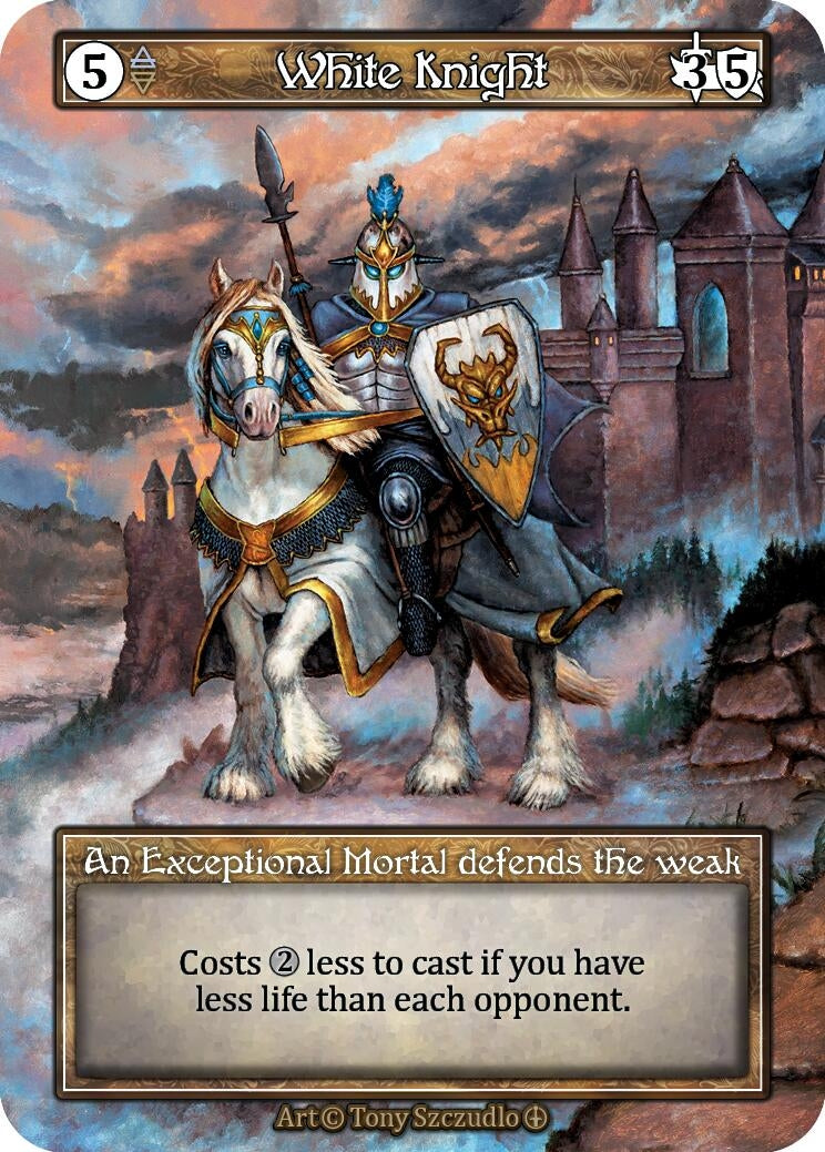 White Knight (Foil) [ART] - Sorcery: Contested Realm Single