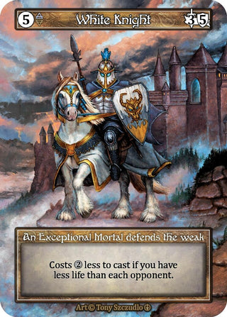 White Knight (Foil) [ART] - Sorcery: Contested Realm Single