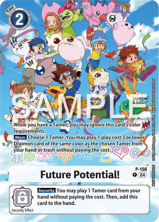 Future Potential! (25th Anniversary Digimon Adventure) (156) [D-PR] - Digimon Card Game Single