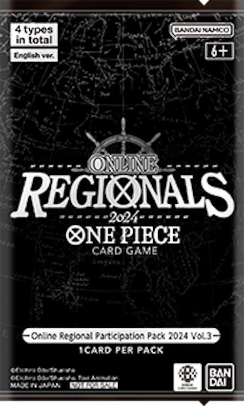 Online Regional Participation Pack 2024 Vol. 3 (OP-PR) - One Piece Card Game Sealed