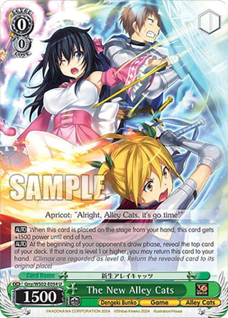 The New Alley Cats (2054) [G**] - Weiss Schwarz Single
