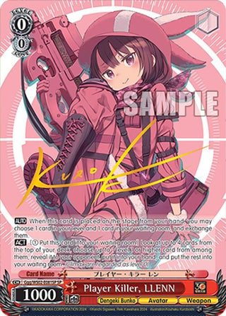 Player Killer LLENN (SP) (2081) [G**] - Weiss Schwarz Single