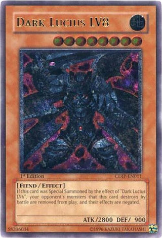 Dark Lucius LV8 (UTR) (11) - YuGiOh Single