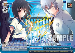 The Fourth Primogenitor and The Observer (SP) (2150) [G**] - Weiss Schwarz Single