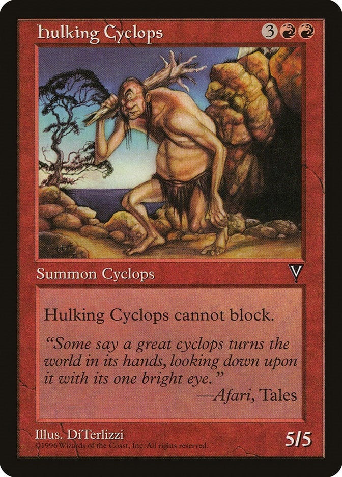Hulking Cyclops [VIS] - MTG Single