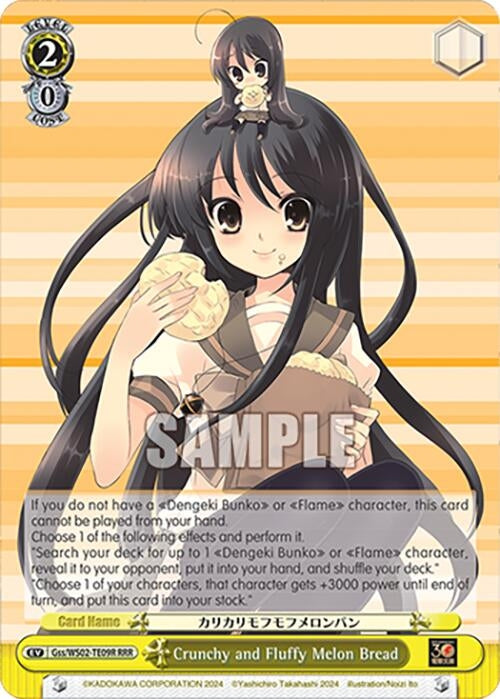 Crunchy and Fluffy Melon Bread (RRR) (209) [G**] - Weiss Schwarz Single