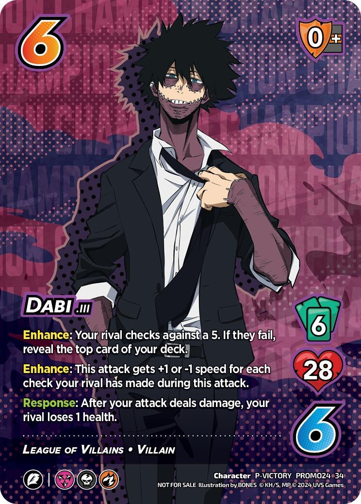 Dabi (2024 Regionals Season 2) (Victory) (3134) [MHAP] - UniVersus Single