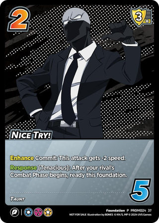 Nice Try! (3437) [MHAP] - UniVersus Single