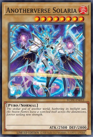 Anotherverse Solaria (SR) (15) (YCSW) - YuGiOh Single