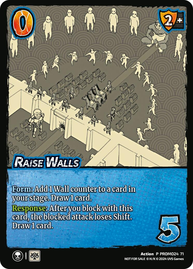 Raise Walls (4971) [UVSP] - UniVersus Single