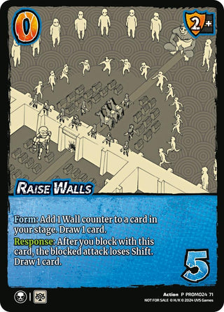Raise Walls (4971) [UVSP] - UniVersus Single