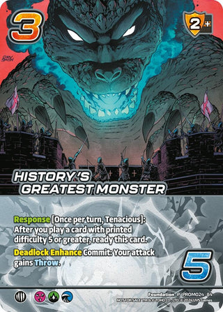 History’s Greatest Monster (6284) [UVSP] - UniVersus Single