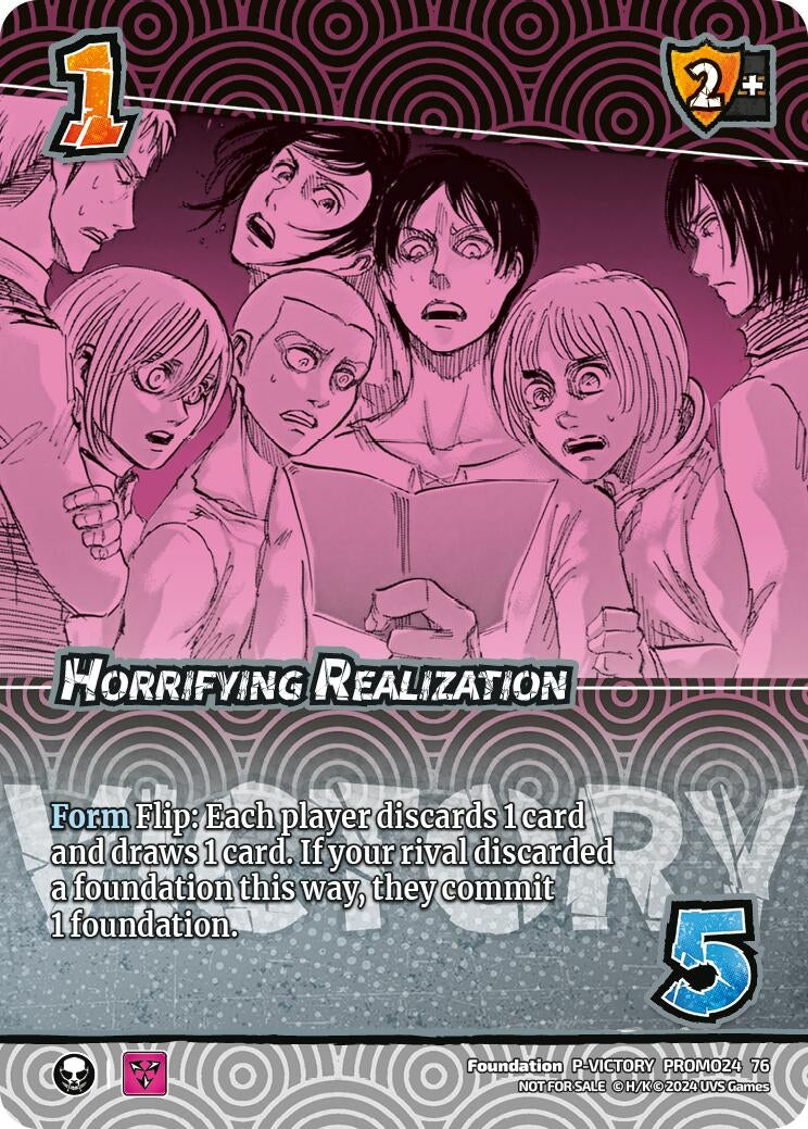 Horrifying Realization (Victory) (5476) [UVSP] - UniVersus Single