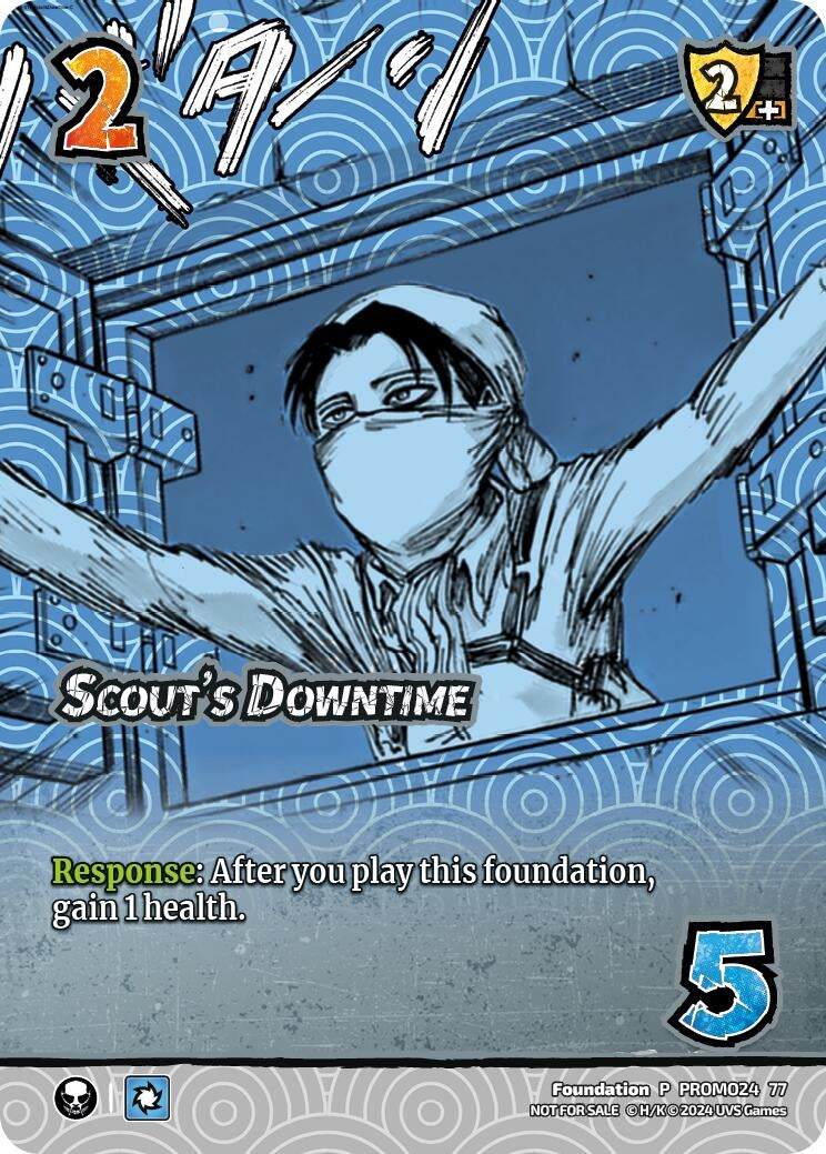 Scout’s Downtime (5577) [UVSP] - UniVersus Single