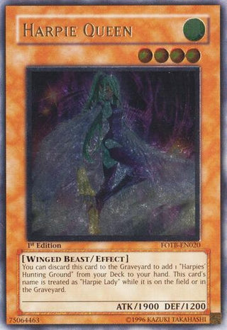 Harpie Queen (UTR) (20) (FOTB) - YuGiOh Single