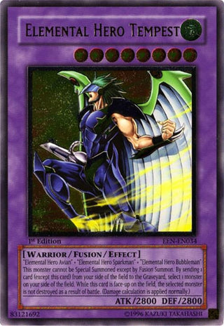 Elemental Hero Tempest (UTR) (34) - YuGiOh Single