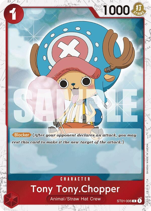 Tony Tony.Chopper (Alternate Art) (1006) (PRB-01) - One Piece Card Game Single