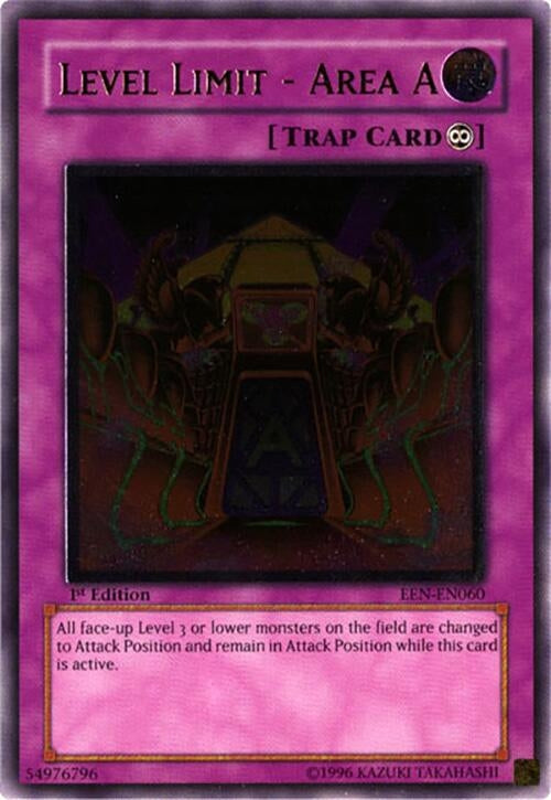 Level Limit - Area A (UTR) (60) - YuGiOh Single