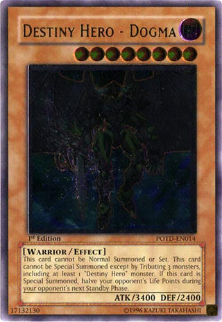 Destiny Hero - Dogma (UTR) (14) - YuGiOh Single