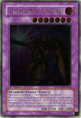 Elemental Hero Flare Neos (UTR) (32) - YuGiOh Single