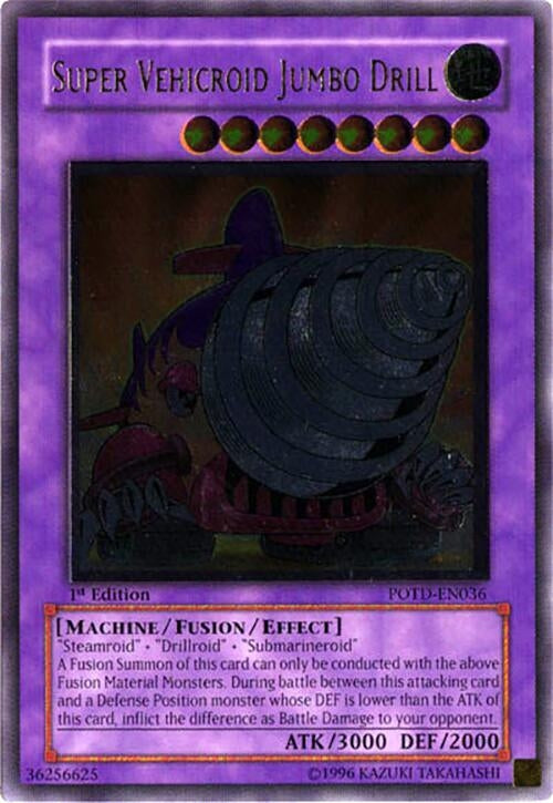 Super Vehicroid Jumbo Drill (UTR) (36) - YuGiOh Single