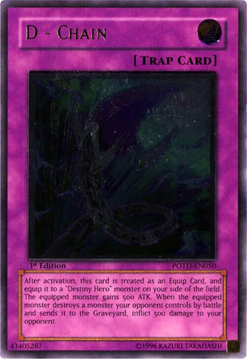 D - Chain (UTR) (50) - YuGiOh Single