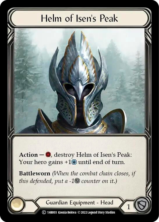 Helm of Isen’s Peak (1) - Flesh and Blood TCG Single