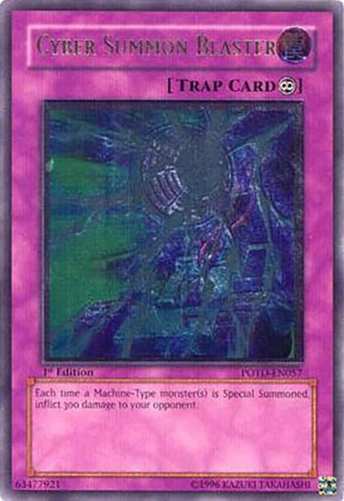 Cyber Summon Blaster (UTR) (57) - YuGiOh Single