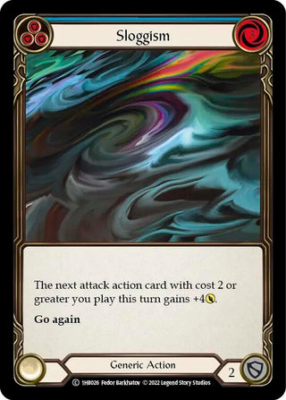 Sloggism (Blue) (1) - Flesh and Blood TCG Single