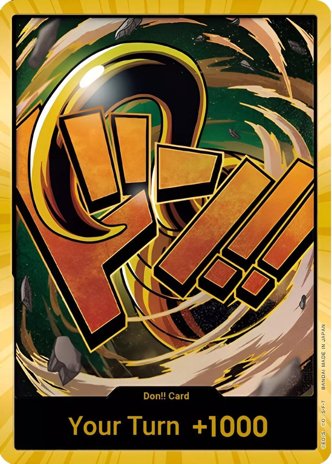 DON!! Card (Crocodile) (PRB-01) - One Piece Card Game Single