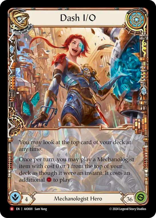 Dash I/O (1) [ADD] - Flesh and Blood TCG Single