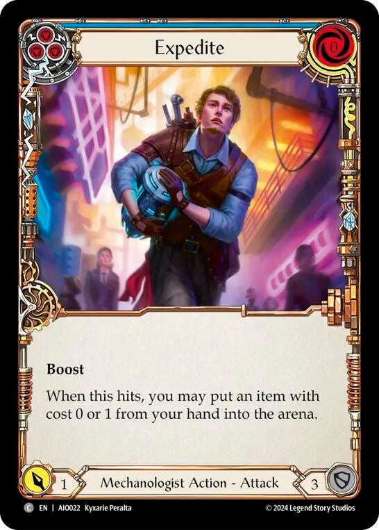Expedite (22) [ADD] - Flesh and Blood TCG Single