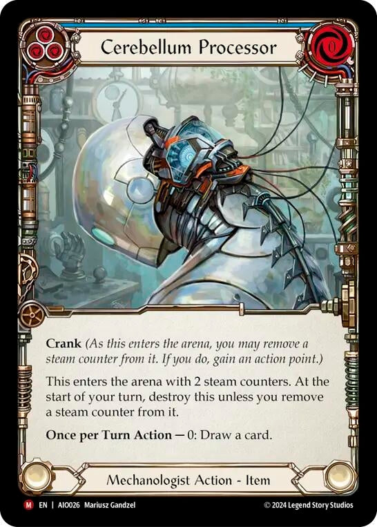 Cerebellum Processor (26) [ADD] - Flesh and Blood TCG Single