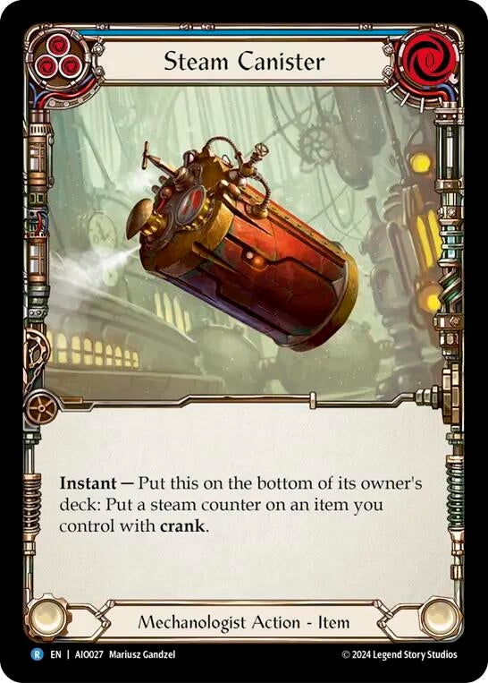 Steam Canister (27) [ADD] - Flesh and Blood TCG Single