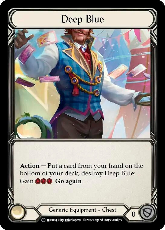 Deep Blue (1) - Flesh and Blood TCG Single